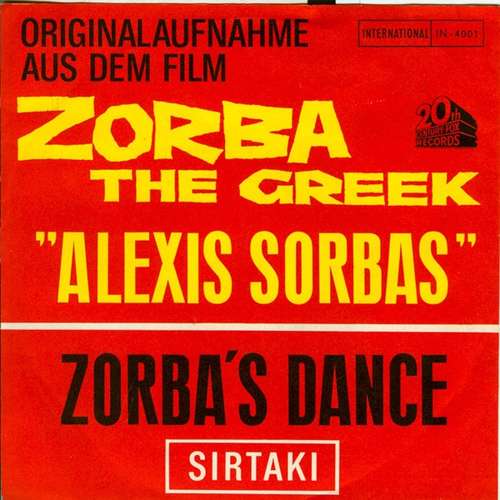 Cover Filmorchester Mikis Theodorakis* /  Orchester Georg Kapojannis - Zorba's Dance / Sirtaki (7, Single) Schallplatten Ankauf