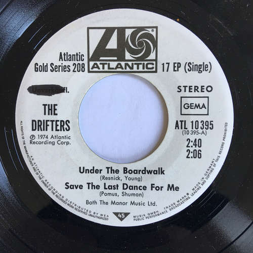 Cover The Drifters - Under The Boardwalk (7, EP, Promo) Schallplatten Ankauf