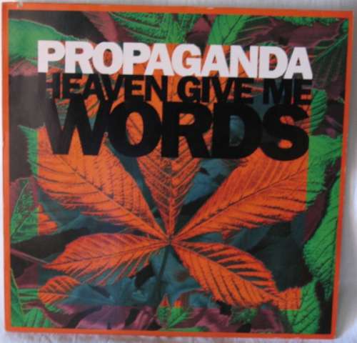 Cover Propaganda - Heaven Give Me Words (12) Schallplatten Ankauf