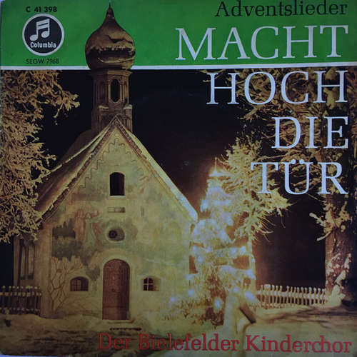 Cover Der Bielefelder Kinderchor - Macht Hoch Die Tür (7) Schallplatten Ankauf