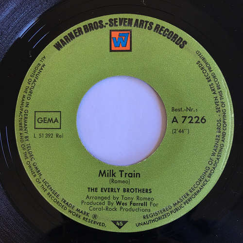 Cover The Everly Brothers* - Milk Train (7, Single) Schallplatten Ankauf