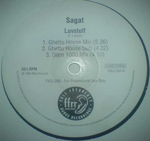 Cover Sagat - Luvstuff (12, Promo) Schallplatten Ankauf