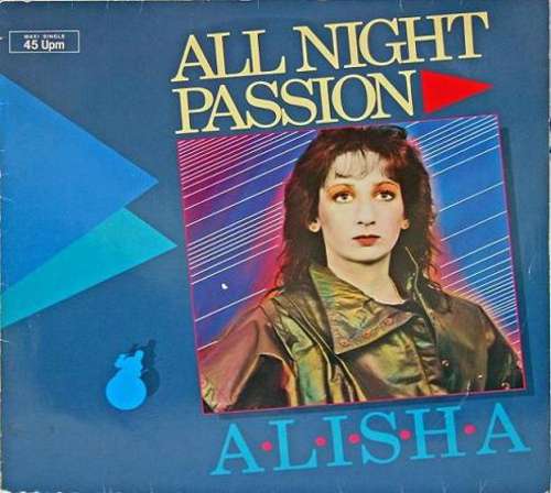 Cover Alisha - All Night Passion (12) Schallplatten Ankauf