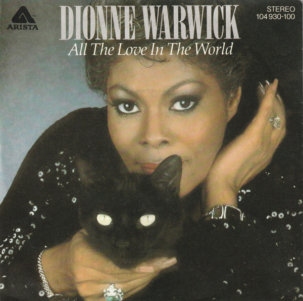 Cover Dionne Warwick - All The Love In The World (7, Single) Schallplatten Ankauf