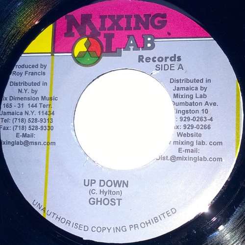 Cover Ghost (6) - Up Down (7) Schallplatten Ankauf