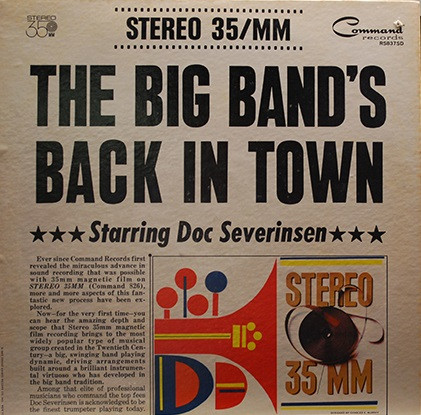 Bild Doc Severinsen - The Big Band's Back In Town (LP, Album, RE) Schallplatten Ankauf
