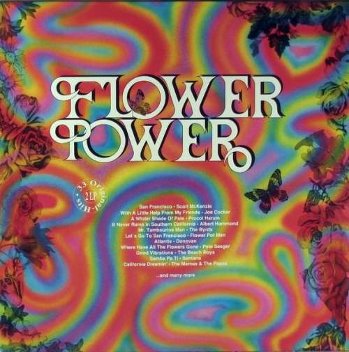 Cover Various - Flower Power (2xLP, Comp) Schallplatten Ankauf