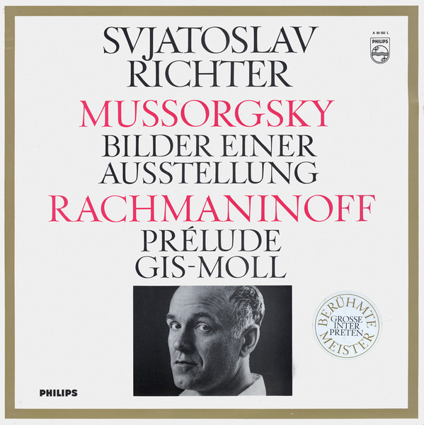 Cover Svjatoslav Richter*, Mussorgsky* / Rachmaninoff* - Bilder Einer Ausstellung / Prélude Gis-moll (LP, Mono) Schallplatten Ankauf