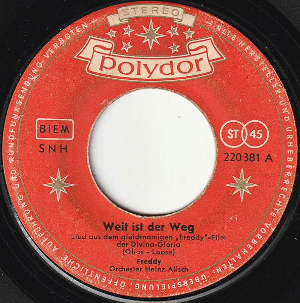 Cover Freddy* - Weit Ist Der Weg (7, Single) Schallplatten Ankauf