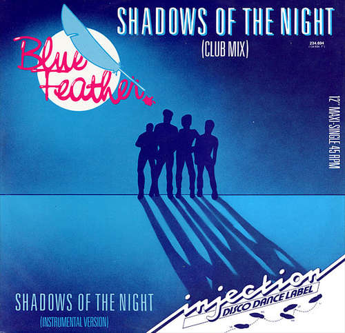 Cover Blue Feather - Shadows Of The Night (Club Mix) (12, Maxi) Schallplatten Ankauf
