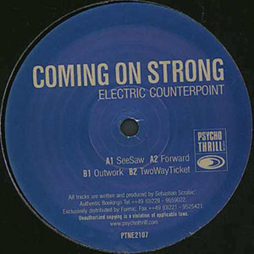 Cover Coming On Strong - Electric Counterpoint (12) Schallplatten Ankauf