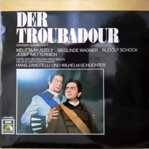 Cover Giuseppe Verdi - Der Troubadour (Grosser Querschnitt) (LP) Schallplatten Ankauf