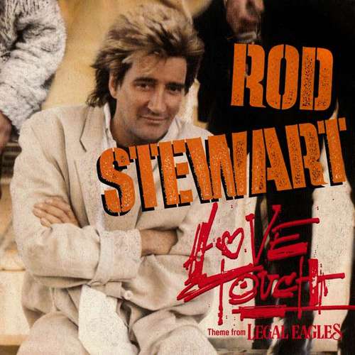 Cover Rod Stewart - Love Touch (7, Single) Schallplatten Ankauf