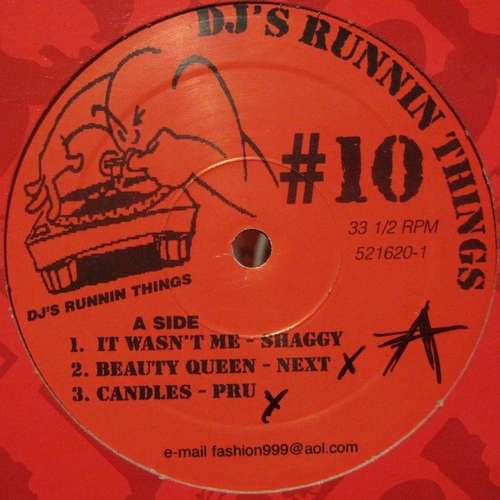 Cover DJ's Runnin Things #10 Schallplatten Ankauf