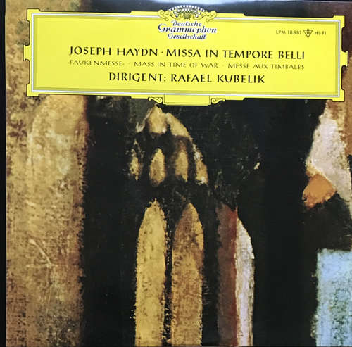 Cover Joseph Haydn – Rafael Kubelik - Missa In Tempore Belli (LP, Album, Mono) Schallplatten Ankauf