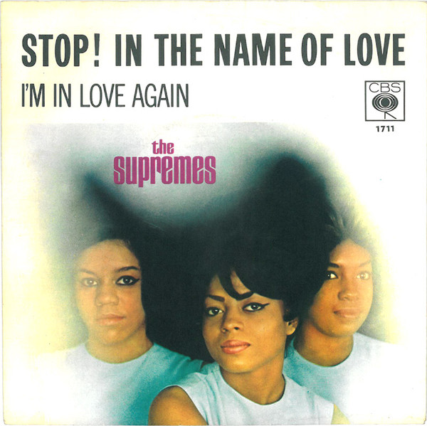 Cover The Supremes - Stop! In The Name Of Love (7, Single) Schallplatten Ankauf