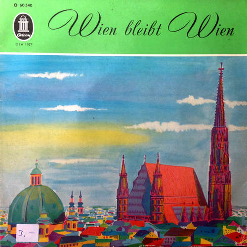Cover Alfons Bauer - Wien Bleibt Wien (10, Comp) Schallplatten Ankauf