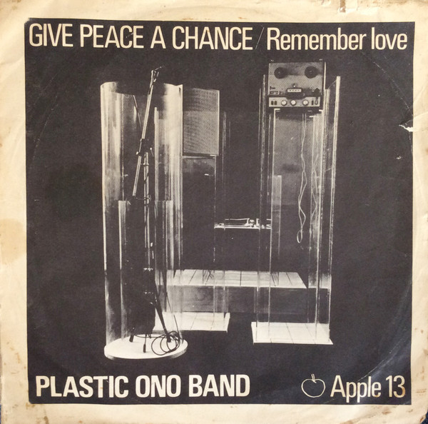 Cover The Plastic Ono Band - Give Peace A Chance (7, Single) Schallplatten Ankauf