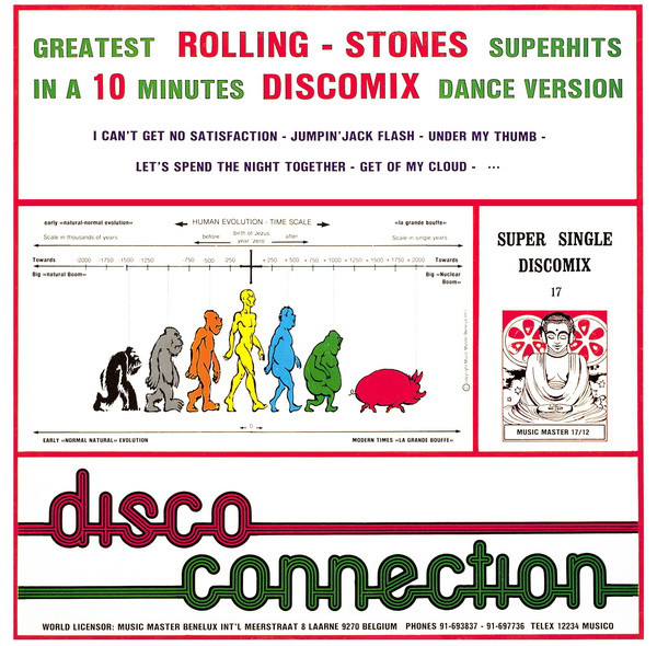 Cover Disco Connection - Rolling Stone Discomix (12) Schallplatten Ankauf