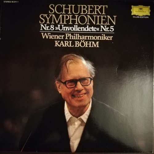 Cover Schubert*, Karl Böhm, Wiener Philharmoniker - Symphonien No. 8 Unvollendete · Unfinished ·  No. 5 (LP) Schallplatten Ankauf