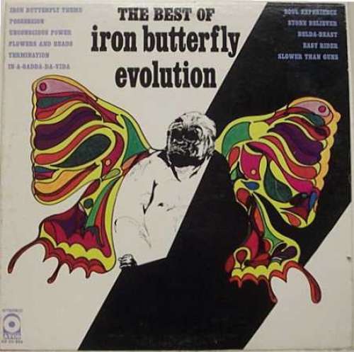 Cover Iron Butterfly - The Best Of Iron Butterfly Evolution (LP, Comp) Schallplatten Ankauf