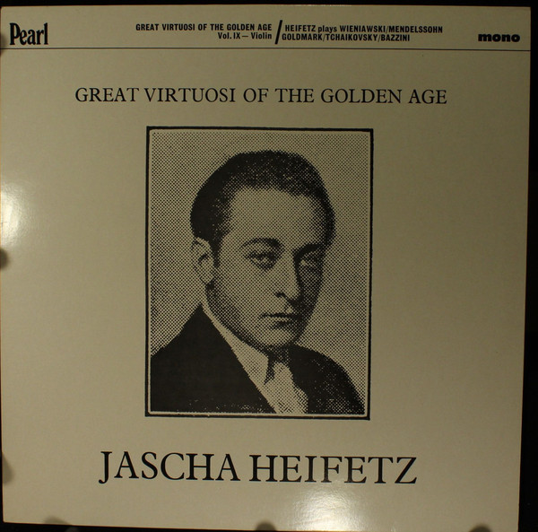 Cover Jascha Heifetz - Jascha Heifetz (LP, Comp, Mono) Schallplatten Ankauf