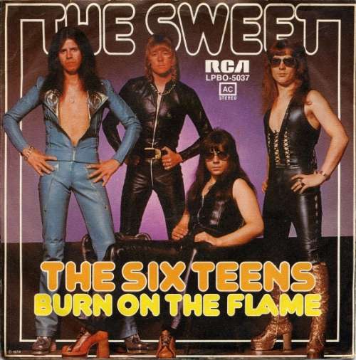 Cover The Sweet - The Six Teens (7, Single) Schallplatten Ankauf