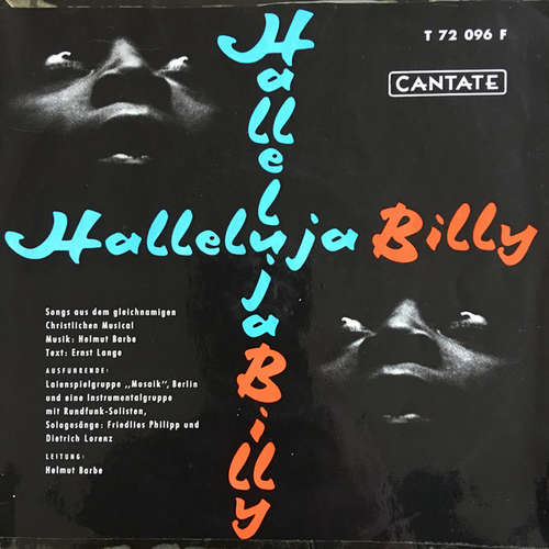 Cover Helmut Barbe - Halleluja Billy (7) Schallplatten Ankauf
