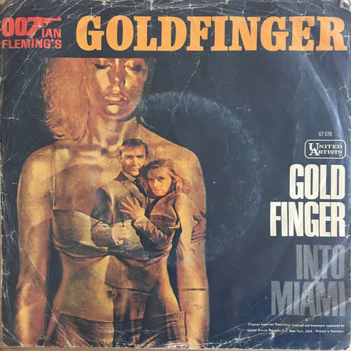 Cover John Barry And His Orchestra* - Goldfinger / Into Miami (7, Mono, Promo) Schallplatten Ankauf