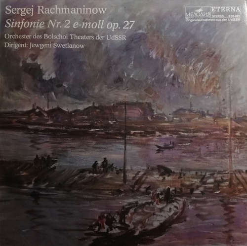 Cover Sergej Rachmaninow* - Orchester Des Bolschoi Theaters Der UDSSR*, Jewgeni Swetlanow* - Sinfonie Nr. 2 E-Moll Op. 27 (LP) Schallplatten Ankauf
