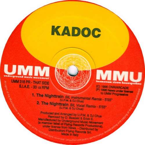 Cover Kadoc - The Nighttrain (12) Schallplatten Ankauf