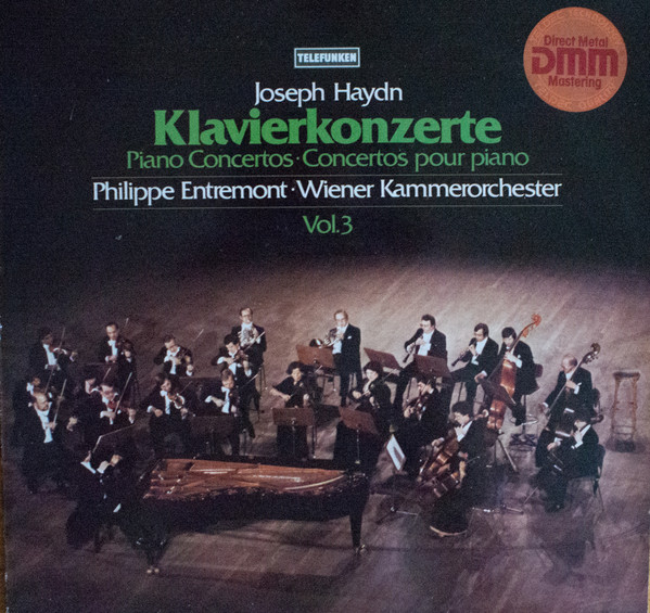 Cover Joseph Haydn, Philippe Entremont, Wiener Kammerorchester - Klavierkonzerte - Piano Concertos - Concertos pour piano Vol. 3 (LP, DMM) Schallplatten Ankauf