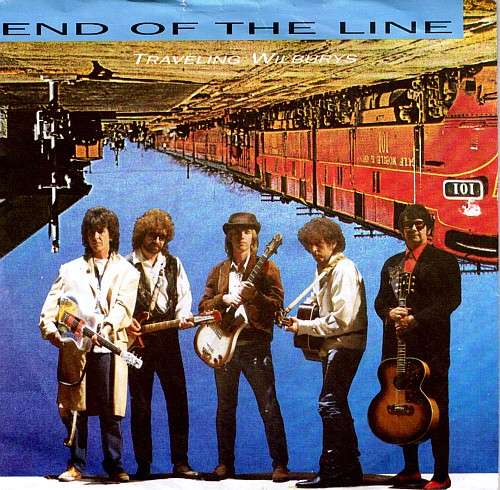 Cover Traveling Wilburys - End Of The Line (7) Schallplatten Ankauf