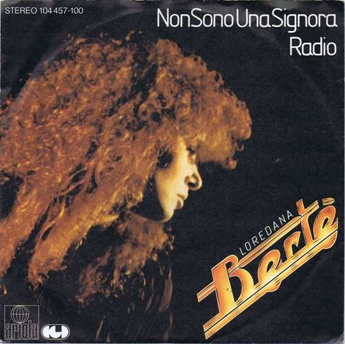 Cover Non Sono Una Signora / Radio Schallplatten Ankauf