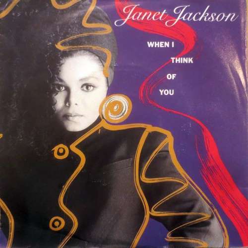 Cover Janet Jackson - When I Think Of You (7, Single) Schallplatten Ankauf