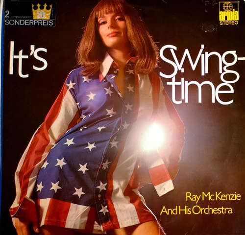 Cover Ray McKenzie And His Orchestra - It's Swingtime (2xLP, Album, Gat) Schallplatten Ankauf
