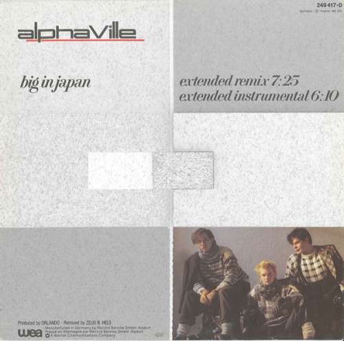 Cover Alphaville - Big In Japan (Extended Remix) (12, Maxi) Schallplatten Ankauf