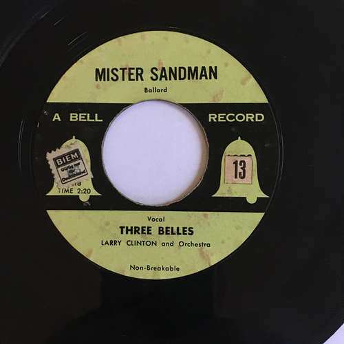 Cover The Three Belles - Mister Sandman / Bazoom (I Need Your Lovin') (7) Schallplatten Ankauf
