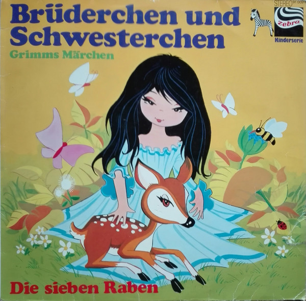 Cover Gebrüder Grimm - Brüderchen Und Schwesterchen / Die Sieben Raben (LP, RP) Schallplatten Ankauf