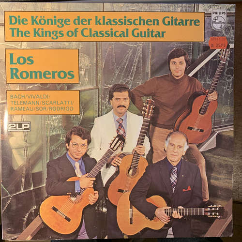 Cover The Romeros - Die Könige Der Klassischen Gitarre  The Kings Of Classical Guitar (2xLP, RE, Gat) Schallplatten Ankauf