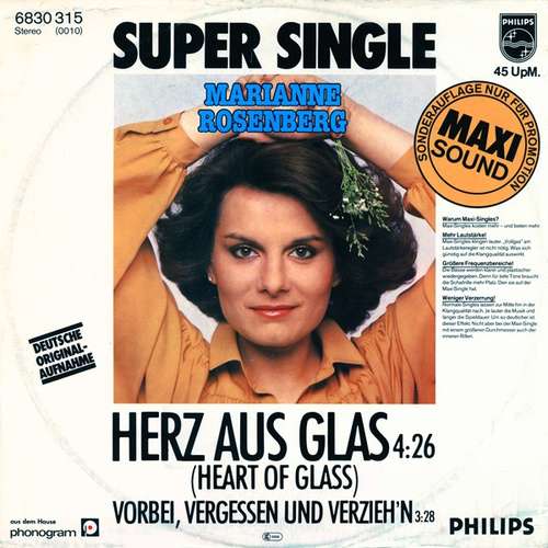Cover Herz Aus Glas (Heart Of Glass) Schallplatten Ankauf