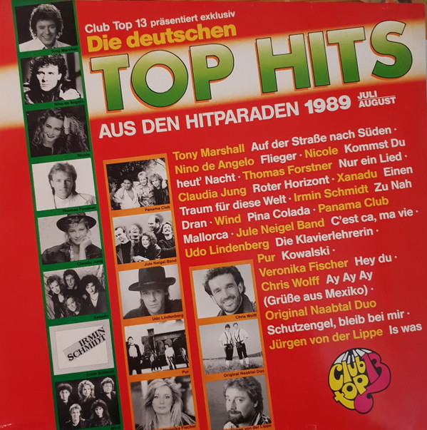 Bild Various - Club Top 13 - Die Deutschen Top Hits Aus Den Hitparaden 1989 Juli/August (LP, Comp) Schallplatten Ankauf