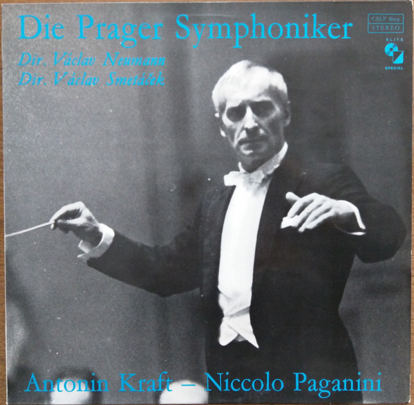 Cover Antonin Kraft* / Niccolo Paganini*, Die Prager Symphoniker* - Antonin Kraft - Niccolo Paganini (LP) Schallplatten Ankauf