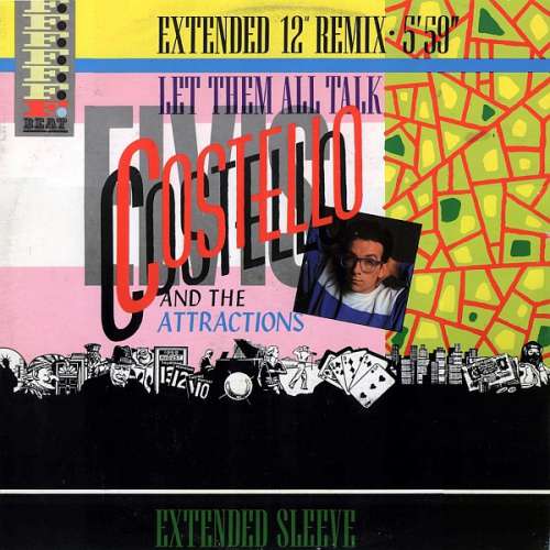 Cover Elvis Costello And The Attractions* - Let Them All Talk (Extended 12 Remix) (12) Schallplatten Ankauf
