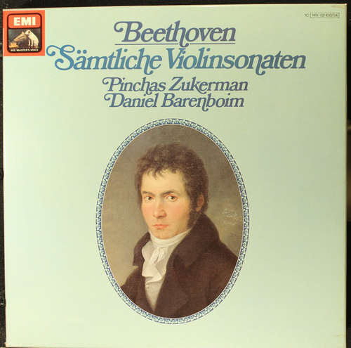 Cover Beethoven* - Pinchas Zukerman, Daniel Barenboim - Sämtliche Violinsonaten (5xLP, Album + Box) Schallplatten Ankauf