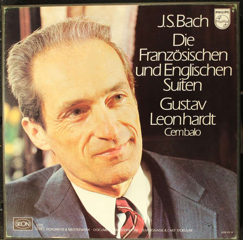 Cover J.S. Bach* - Gustav Leonhardt - Die Französichen Und Englischen Suiten (5xLP + Box) Schallplatten Ankauf