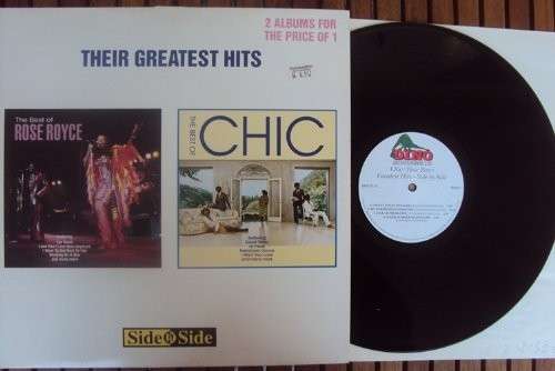 Cover Rose Royce / Chic - Greatest Hits Side By Side (2xLP, Comp) Schallplatten Ankauf