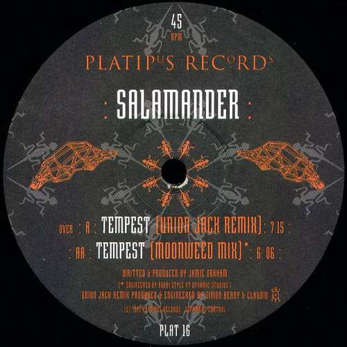 Cover Salamander - Tempest (12) Schallplatten Ankauf