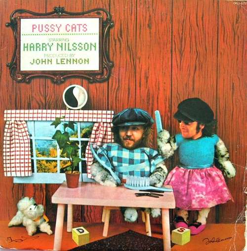 Cover Harry Nilsson Produced By John Lennon - Pussy Cats (LP, Album, Ind) Schallplatten Ankauf
