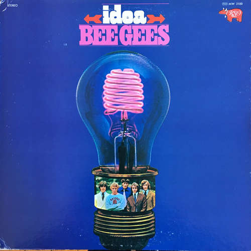 Cover Bee Gees - Idea (LP, Album, Promo) Schallplatten Ankauf